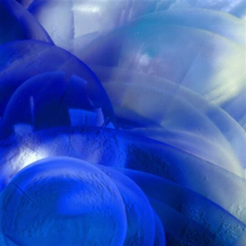 bulles en bleu
